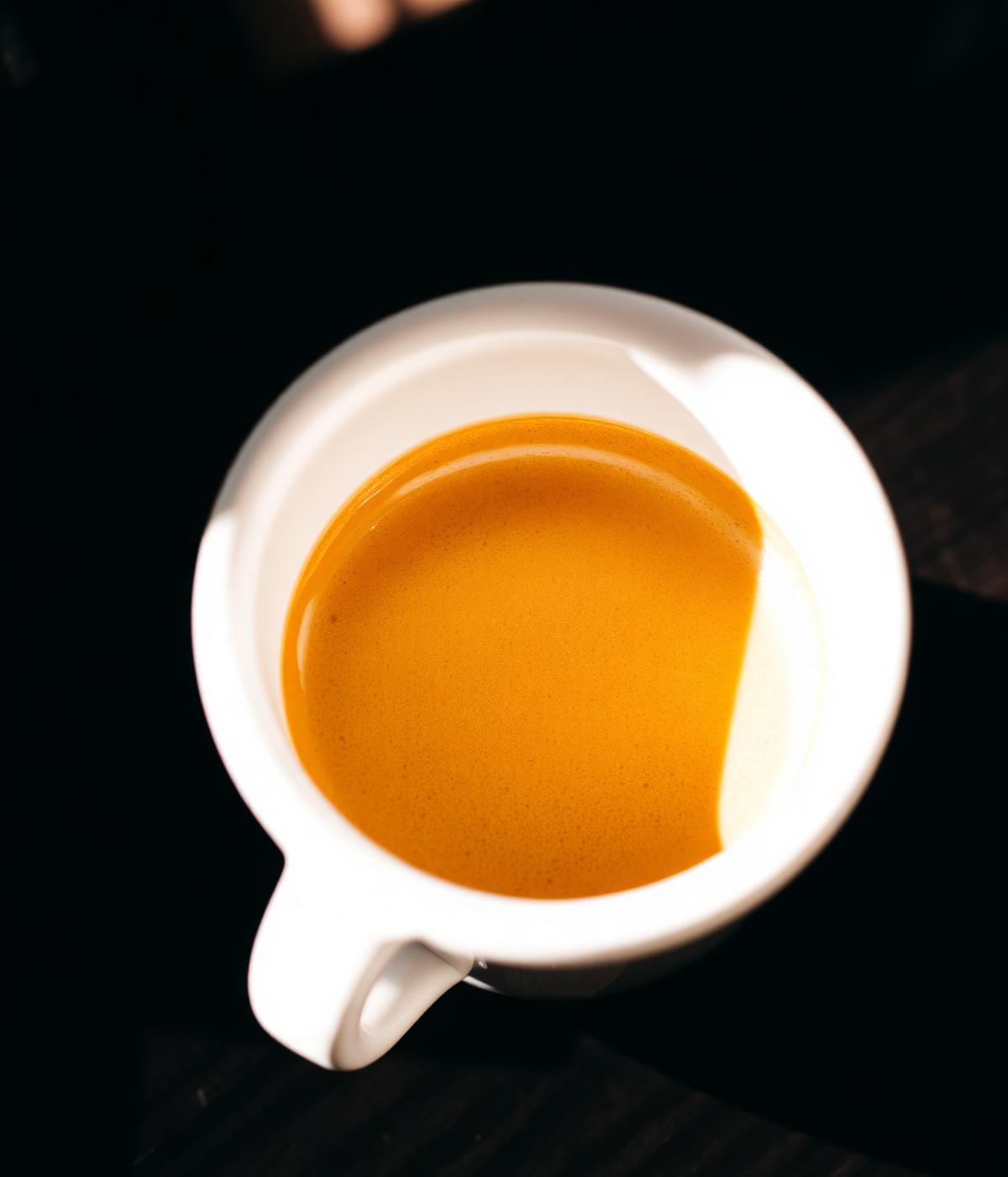 Espresso appena versato